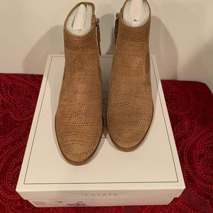 1.STATE Renna Perforated Leather Bootie Sz 6 $149